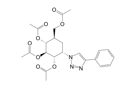 (1S,2S,3R,4R,6S)-4-(ACETOXYMETHYL)-6-(4-PHENYL-1H-1,2,3-TRIAZOL-1-YL)-CYCLOHEXANE-1,2,3-TRIYL-TRIACETATE