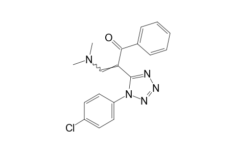 2-[1-(p-chlorophenyl)-1H-tetrazol-5-yl]-3-(dimethylamino)acrylophenone