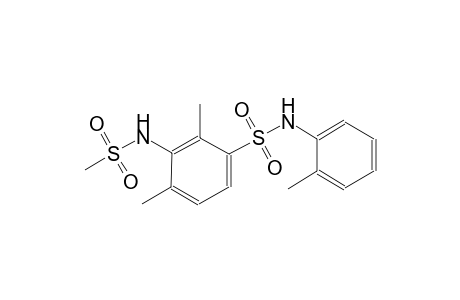 2,4-dimethyl-N-(2-methylphenyl)-3-[(methylsulfonyl)amino]benzenesulfonamide