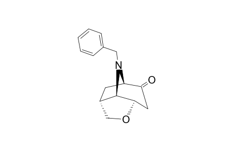 8-BENZYL-5-OXA-9-AZATRICYCLO-[5.2.1.0(4,8)]-DECAN-2-ONE