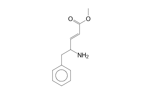 (E,S)-2-Pentenoic acid, 4-amino-5-phenyl-, methyl ester