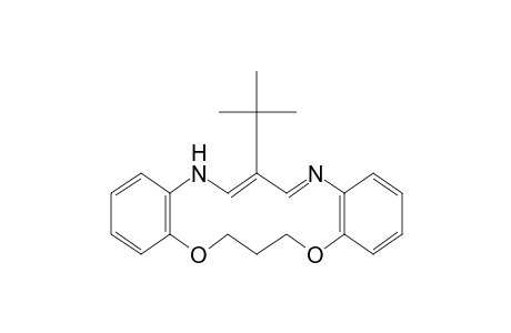 16-tert-BUTYL-7,8-DIHYDRO-6H,14H-DIBENZO[b,i][1,11,4,8]-DIOXADIAZACYCLOTETRADECINE