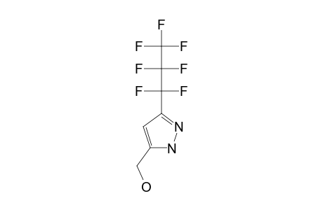 3-HEPTAFLUOROPROPYL-5-HYDROXYMETHYLPYRAZOLE