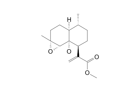 4-ALPHA,5-ALPHA-EPOXY-6-ALPHA-HYDROXY-AMORPH-11-EN-12-OIC-ACID-METHYLESTER