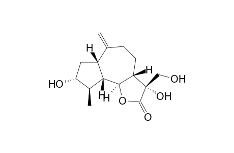 (3R,3aS,6aS,8R,9R,9aS,9bS)-3,8-dihydroxy-3-(hydroxymethyl)-9-methyl-6-methylene-4,5,6a,7,8,9,9a,9b-octahydro-3aH-azuleno[4,5-b]furan-2-one