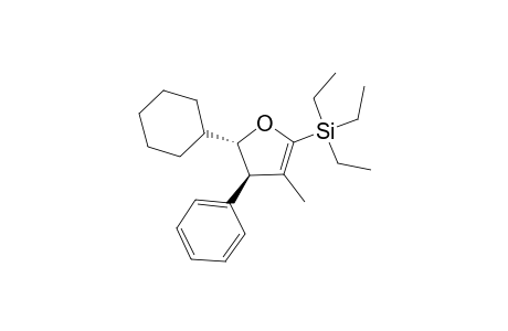 (-)-(4R,5S)-TRIETHYL-(4-CYCLOHEXYL-3-METHYL-4-PHENYL-4,5-DIHYDRO-FURAN-2-YL)-SILANE