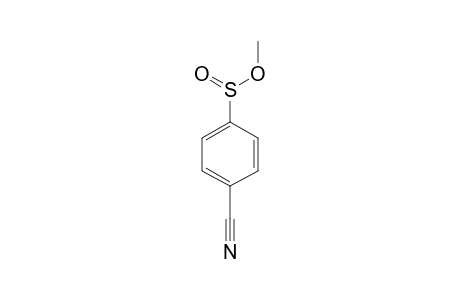 4-CYANOPHENYLSULPHINIC_ACID-METHYLESTER