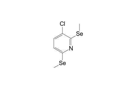 3-Chloro-2,6-bis(methylselenenyl)pyridine