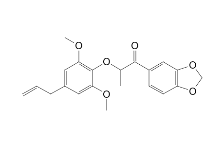 (3,4-Methylenedioxy-7-oxo-1'-allyl-3',5'-dimethoxy)-[8.0.4']-Neolignan