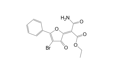 ethyl (2E)-3-amino-2-(4-bromo-3-oxo-5-phenyl-2(3H)-furanylidene)-3-oxopropanoate