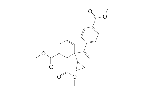 Dimethyl 3-cyclopropyl-3-[1'-(4"-methoxycarbonylphenyl)ethenyl]cyclohex-4-ene-1,2-dicarboxylate