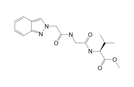 2-ACETYL-2H-INDAZOLE-L-GLYCYL-L-VALINE-METHYLESTER