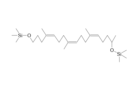 2,17-DI(TRIMETHYLSILYLOXY)-6,10,14-TRIMETHYL-5Z,9Z,13Z-HEPTADECATRIENE