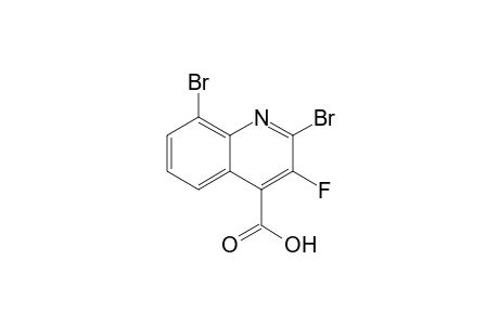 2,8-Dibromo-3-fluoroquinoline-4-carboxylic acid