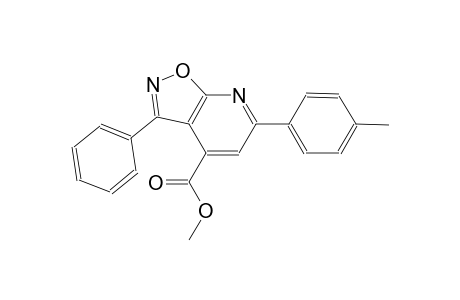 isoxazolo[5,4-b]pyridine-4-carboxylic acid, 6-(4-methylphenyl)-3-phenyl-, methyl ester