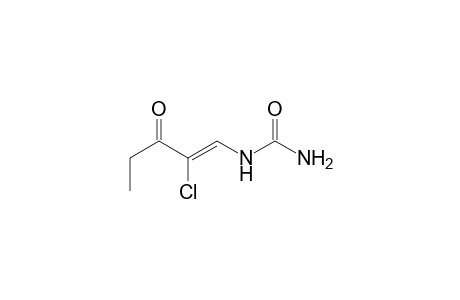 Urea, (2-chloro-3-oxo-1-pentenyl)-