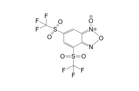 4,6-BIS(TRIFLUOROMETHYLSULPHONYL)BENZOFUROXANE