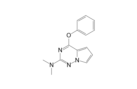 2-Dimethylamino-4-phenoxypyrrolo[2,1-f][1,2,4]triazine