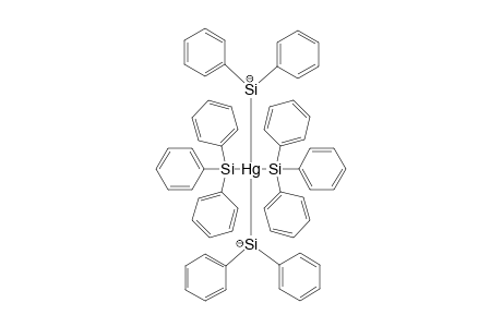 Disilane, pentaphenyl-, mercury complex