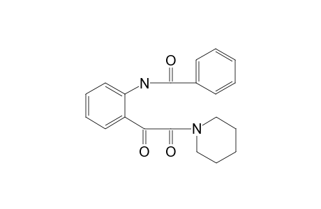 2'-(PIPERIDINOGLYOXYLOYL)BENZANILIDE