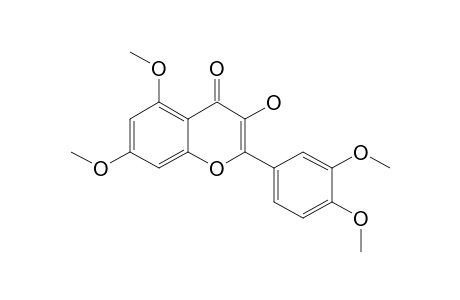 QTME;QUERCETIN-5,7,3',4'-TETRAMETHYLETHER