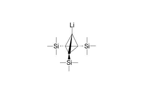 TRIS-(TRIMETHYLSILYL)-TETRAHEDRANYLLITHIUM