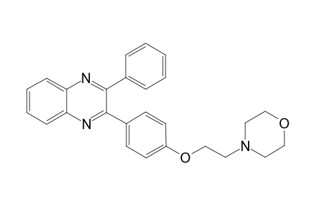 2-[4-(2-Morpholine)ethoxyphenyl]-3-phenylquinoxaline