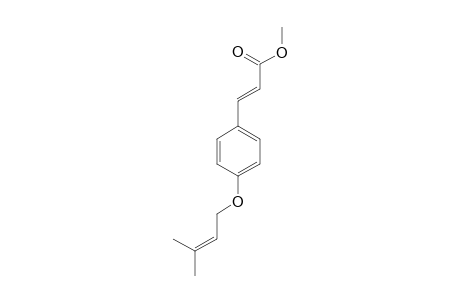 METHYL-(E)-4-(3'-METHYLBUT-2'-ENYLOXY)-CINNAMATE