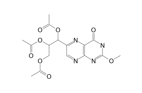 6-[D-ERYTHRO]-ALPHA,BETA,GAMMA-TRI-O-ACETYLPROPYL-2-METHOXYPTERIDIN-4(3H)-ONE