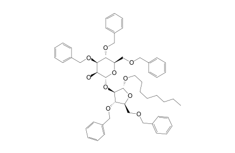 OCTYL-2-O-(3,4,6-TRI-O-BENZYL-ALPHA-D-MANNOPYRANOSYL)-3,5-DI-O-BENZYL-ALPHA-D-ARABINOFURANOSIDE