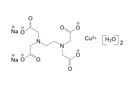 (ETHYLENEDINITRILO)TETRAACETIC ACID, COPPER DISODIUM SALT, DIHYDRATE