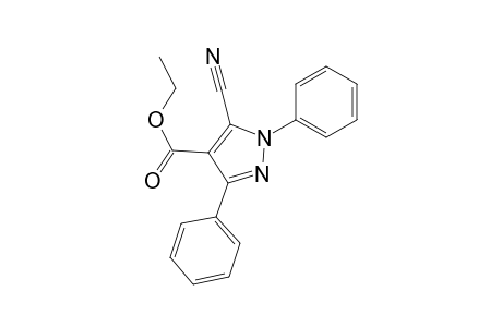 5-CYANO-1,3-DIPHENYL-1H-PYRAZOLE-4-CARBOXYLIC-ACID-ETHYLESTER