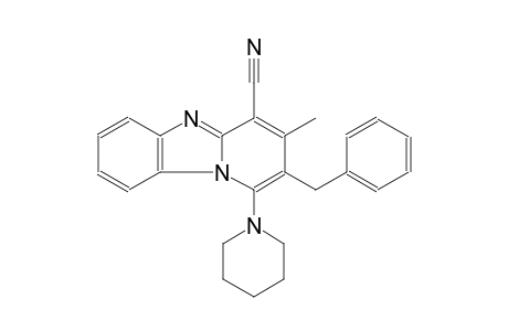 2-benzyl-3-methyl-1-(1-piperidinyl)pyrido[1,2-a]benzimidazole-4-carbonitrile