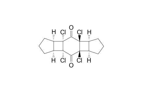 (3A-ALPHA,3B-BETA,4A-ALPHA,4B-ALPHA,7A-ALPHA,7B-ALPHA,8A-BETA,8B-ALPHA)-3B,4A,7B,8A-TETRACHLOROHEXADECAHYDRODICYCLOPENTA-[3,4:3',4']-DICYCLOBUTA-[