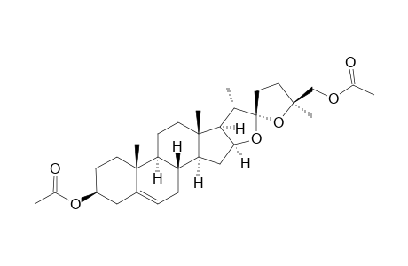 NUATIGENIN-ACETAT=(25S)-3-BETA,26-DIACETOXY-FUROSPIROST-5-EN