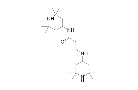 N-(2,2,6,6-Tetramethyl-4-piperidinyl)-3-[(2,2,6,6-tetramethyl-4-piperidinyl)amino]propanamide