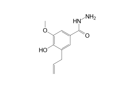 5-ALLYLVANILLIC ACID, HYDRAZIDE