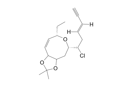 (3E,6XI)-6-CHLOROLAUTHISA-3,11-DIENE-1-YNE-9,10-ACETONIDE