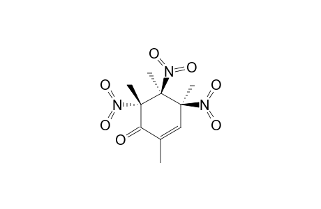 2,4,5,6-TETRAMETHYL-R-4,C-5,T-6-TRINITROCYCLOHEX-2-ENONE