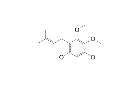 2-(3-METHYL-2-BUTENYL)-3,4,5-TRIMETHOXY-PHENOL