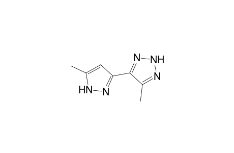 1H-1,2,3-Triazole, 4-methyl-5-(5-methyl-1H-pyrazol-3-yl)-