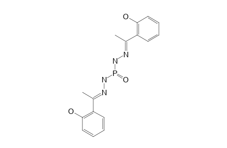 N(1),N(5)-BIS-[1-(2-HXDROXYPHENYL)-ETHYLIDENE]-PHOSPHONIC-DIHYDRAZIDE