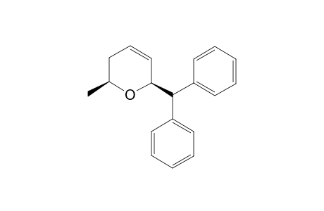 (+/-)-CIS-2-BENZHYDRYL-6-METHYL-5,6-DIHYDRO-2H-PYRAN