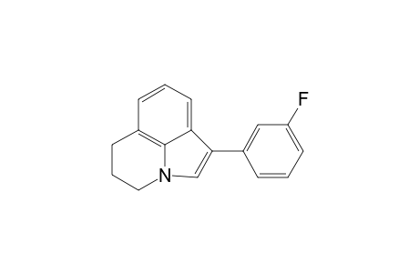 1-(3-fluorophenyl)-5,6-dihydro-4H-pyrrolo[3,2,1-ij]quinoline