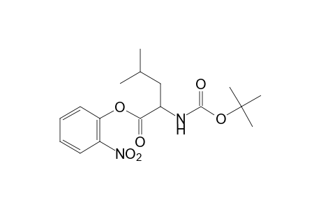 N-carboxy-L-leucine, N-tert-butyl o-nitrophenyl ester