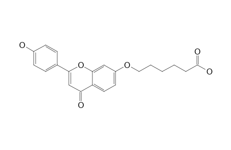 7-O-OMEGA-CARBOXYPENTYLFLAVONE