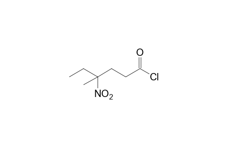 4-methyl-4-nitrohexanoyl chloride