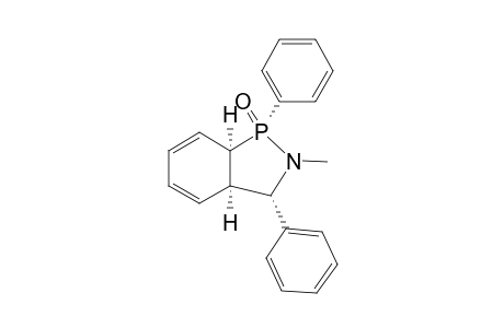 CIS-(1SR,3SR,4RS,9RS)-2,3,4,9-TETRAHYDRO-N-METHYL-3-PHENYLBENZO-[D]-2-AZA-1-LAMBDA(5)-PHOSPHOLE-1-OXIDE