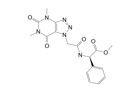 1-[4,6-DIMETHYL-1H-[1,2,3]-TRIAZOLO-[4,5-D]-PYRIMIDINE-5,7(4H,6H)-DIONE]-ACETYL-L-PHENYLGLYCINE-METHYLESTER