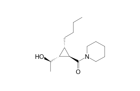 (1R*,2R*,3S*,1'R*)2-(1-Hydroxylethyl)-3-butyl-1-N,N-cyclohexylenecyclopropanecarboxamide